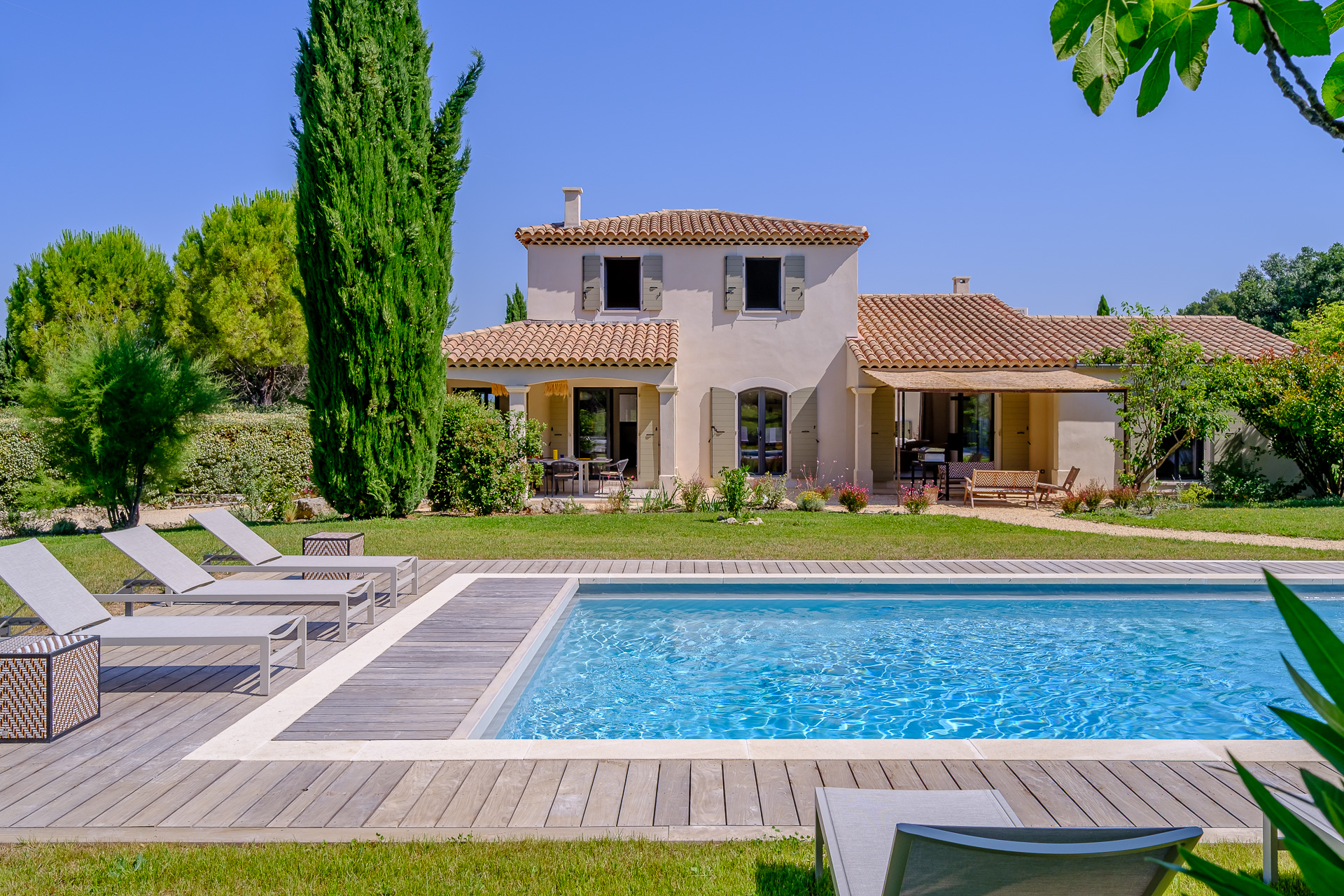 Villa avec piscine gérée en location saisonnière par Electio
