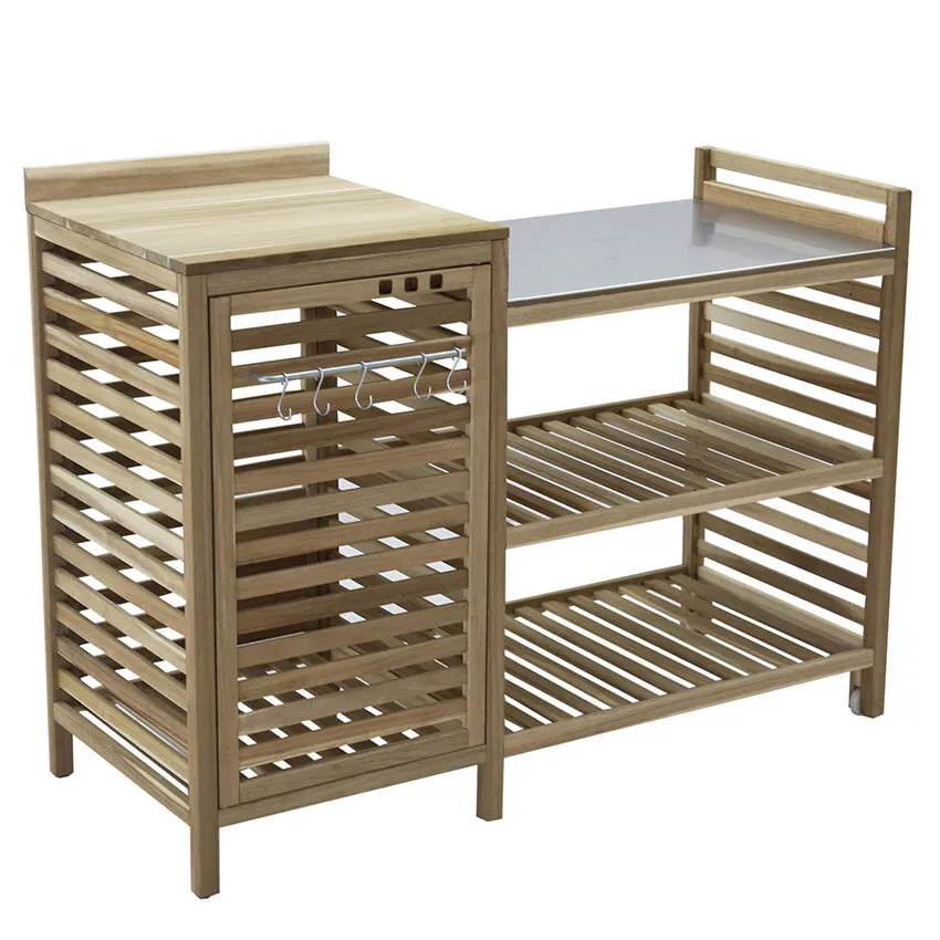 Desserte mobile pour plancha HA LONG